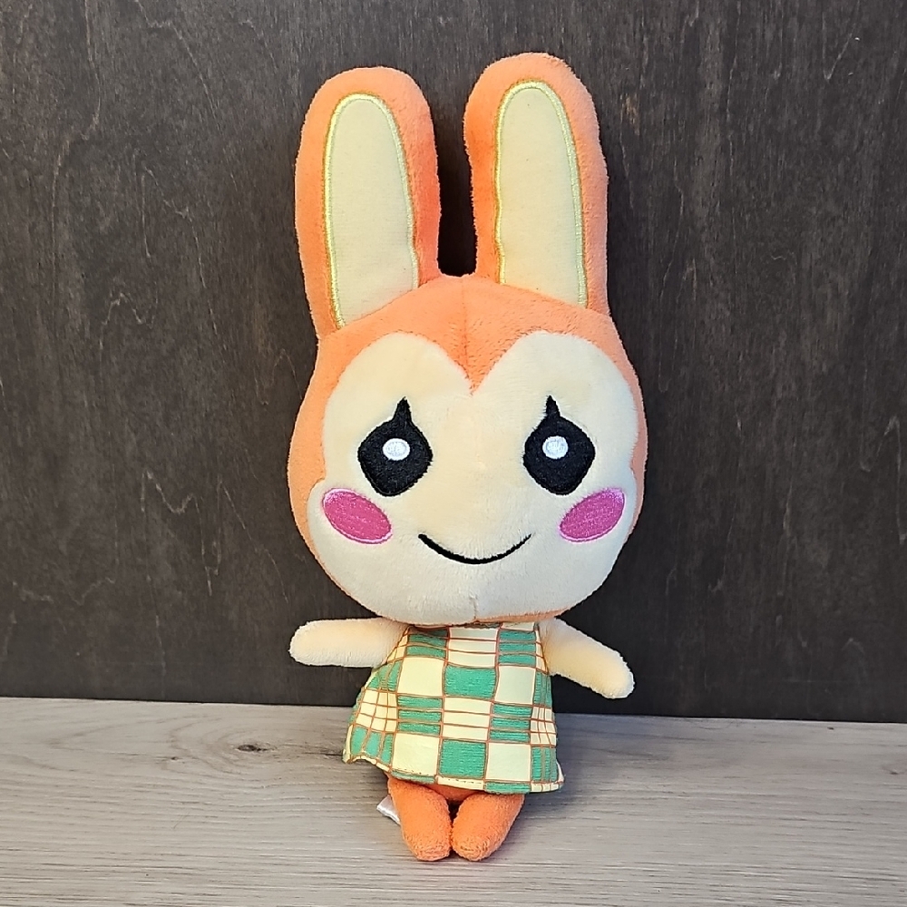 Nintendo Animal Crossing Lillian Bunnie 8"‎ Sitting Plush